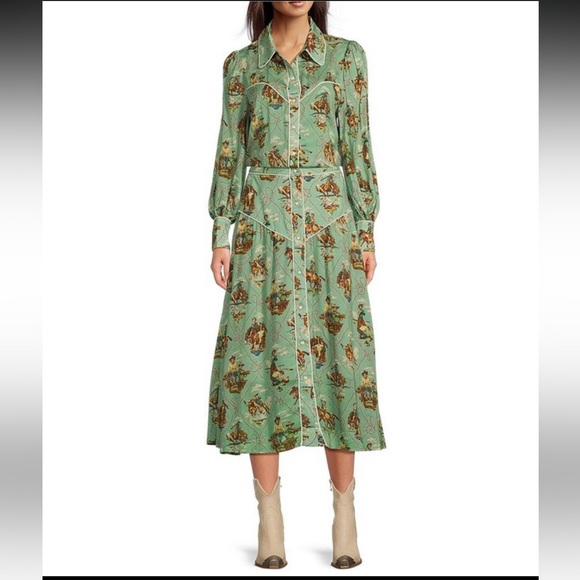 NWT Double D Ranch
Romance & Rustlers Western Midi A-Line Skirt - Picture 4 of 5